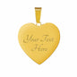 Owl's Away Luxury Bangle with Heart Pendant