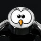 Owl Be Watching You Luxury Steel Bracelet