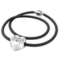 Owl my Love Double-wrapped Leather Bracelet