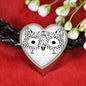 Owl my Love Double-wrapped Leather Bracelet