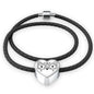 Owl my Love Double-wrapped Leather Bracelet