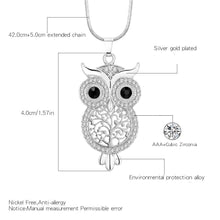 Load image into Gallery viewer, Truth Owl Tree Of Life Snake Chain Necklace