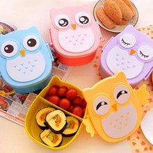 Load image into Gallery viewer, Cutesy Owl School Lunch Box