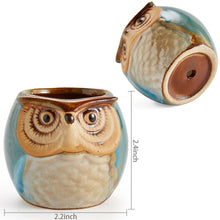Load image into Gallery viewer, Owl family Ceramic Mini Pots (Set of 6) SALE 50% off