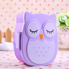 Load image into Gallery viewer, Cutesy Owl School Lunch Box