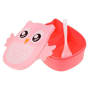 Cutesy Owl School Lunch Box