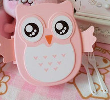 Load image into Gallery viewer, Cutesy Owl School Lunch Box