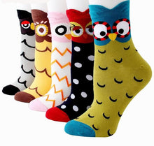 Load image into Gallery viewer, Parliament of Owls Socks (5 Pairs)
