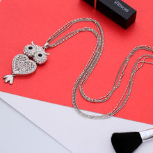 Load image into Gallery viewer, Owl my Heart Pendant Necklace