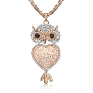 Owl my Heart Pendant Necklace