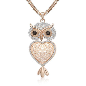 Owl my Heart Pendant Necklace
