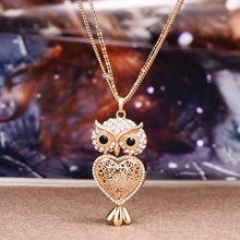 Load image into Gallery viewer, Owl my Heart Pendant Necklace