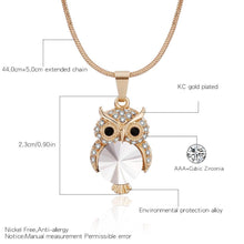 Load image into Gallery viewer, Petite Owl Necklace