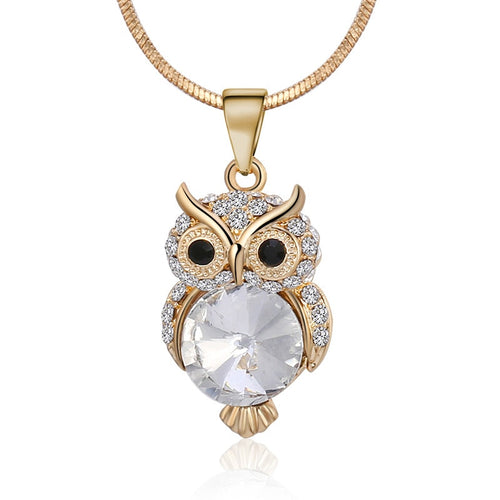 Petite Owl Necklace