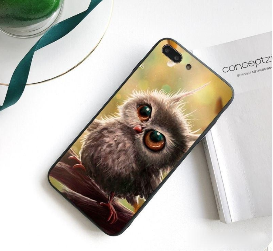 Baby Eastern Screech Owl Phone Case for iPhone