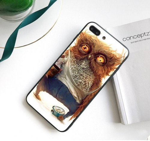 The Frazzled Owl Phone Case for iPhone