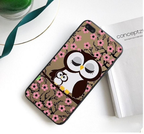 Mommy and Me Owl Phone Case for iPhone
