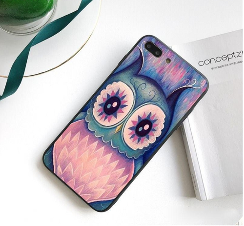 Crystal Eyed Owl Phone Case for iPhone