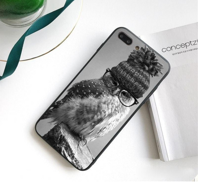 Hipster Owl Phone Case for iPhone