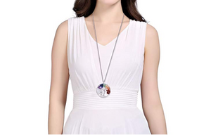Power Owl Tree of Life Necklaces with Natural Stones 50% off plus FREE Shipping