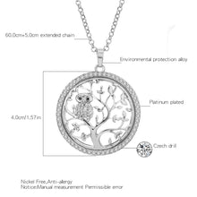 Load image into Gallery viewer, Mystical Owl Tree Of Life Necklace 50% off plus FREE shipping!