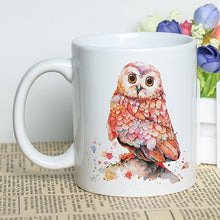 Load image into Gallery viewer, Mug Me Owl Watercolor