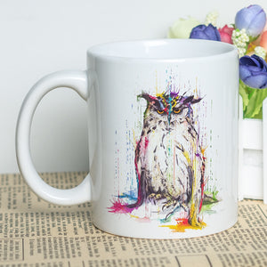 Mug Me Owl Watercolor