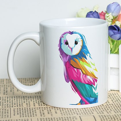 Mug Me Owl Watercolor