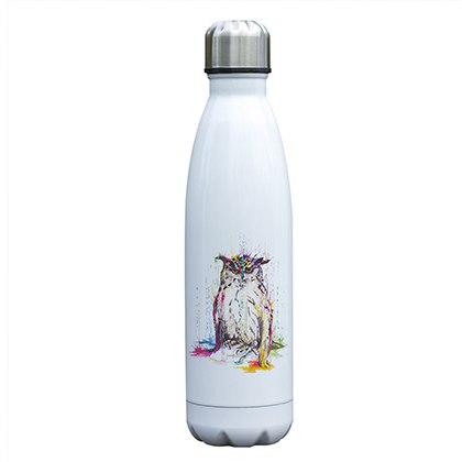 Give a Hoot Stainless Steel Double Wall Bottle