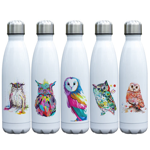 Give a Hoot Stainless Steel Double Wall Bottle
