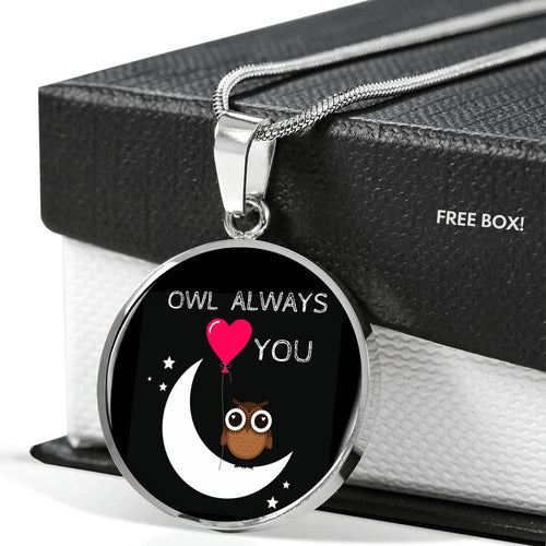 Owl Always Love You Pendant Necklace
