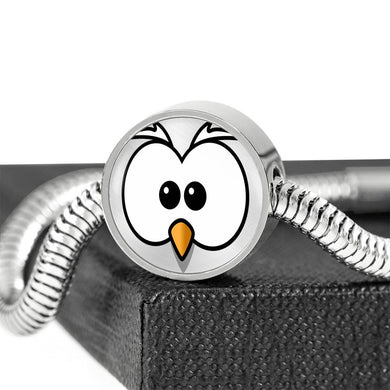Owl Be Watching You Luxury Steel Bracelet