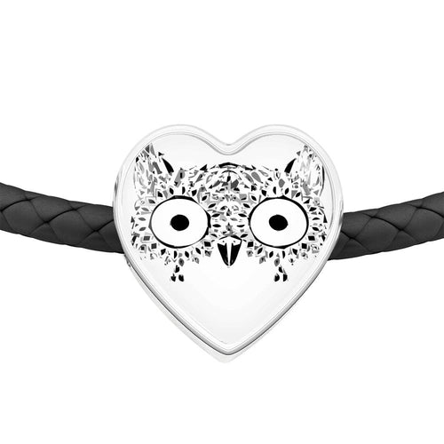 Owl my Love Double-wrapped Leather Bracelet